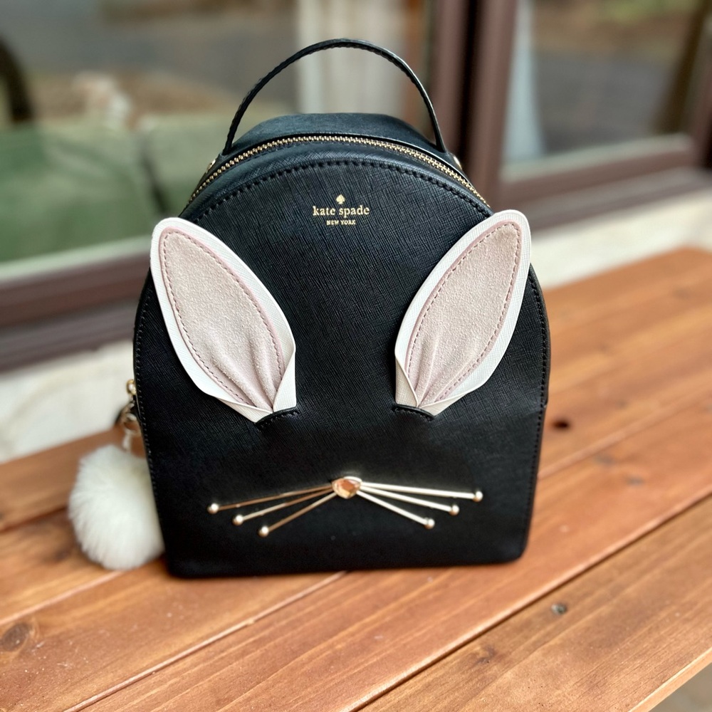 Kate Spade Hop To It Rabbit Backpack